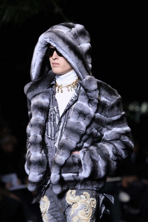 versace couture fur|Versace couture men.